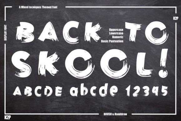 Back to Skool: A Playful Display Font That Works in Real Web Layouts