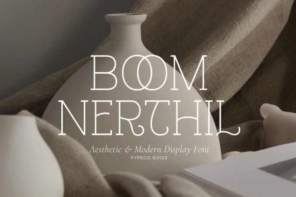 Boom Nerthil: A Modern Display Font That Elevates Digital Branding