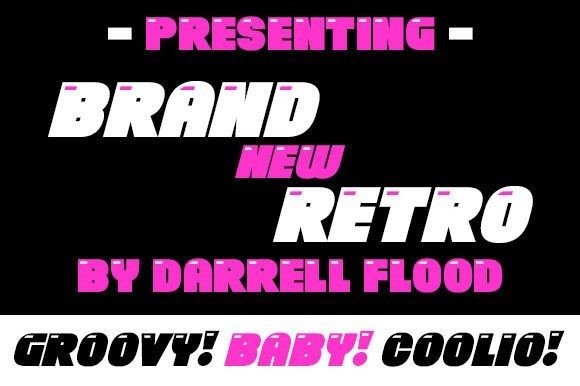 Brand New Retro: A Display Font That Nails Vintage Charm