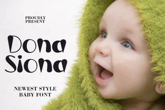 Dona Siona: A Light Display Font That Elevates Handmade Products