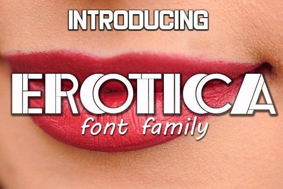 Erotica: A Bold Display Font That Elevates Real Business Branding