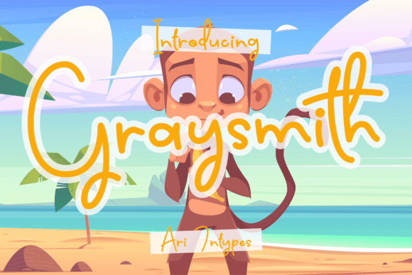 Graysmith: A Playfully Handmade Display Font for Real Branding