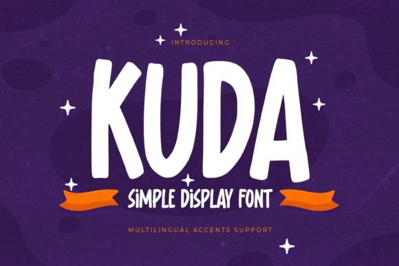 Kuda: A Handmade Display Font That Feels Human