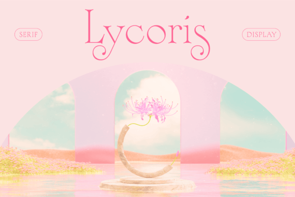 Lycoris: An Elegant Display Serif for Editorial Design