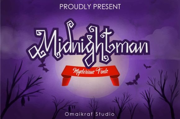 Midnightman: A Spooky Display Font That Builds Brand Trust