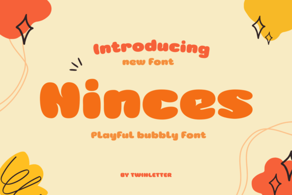 Ninces: A Warm, Playful Display Font for Digital Brands