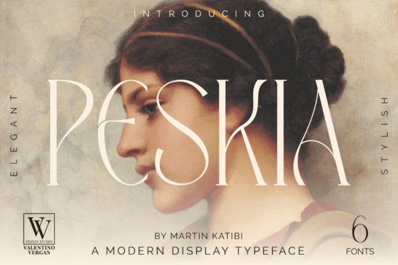 Peskia: A Display Font That Elevates Campaign Headlines