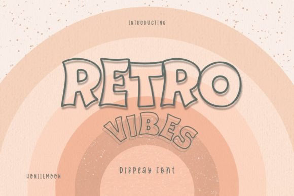 Retro Vibes: A Bold Display Font for Scroll-Stopping Marketing