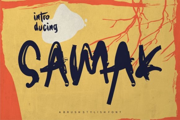 Samak: A Display Font for Editorial Voice and Visual Impact