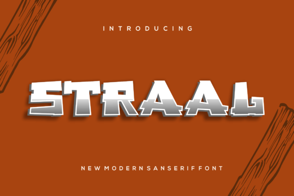 Straal: A Bold Display Font That Cuts Through the Feed