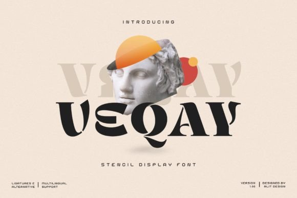 Veqay: A Display Font That Anchors Editorial Mood