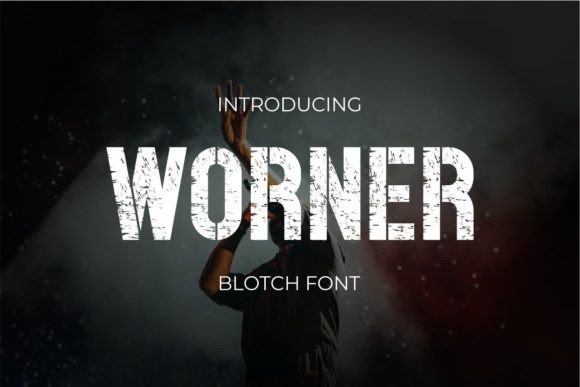 Worner: A Display Font That Adds Bold Character to Real Branding